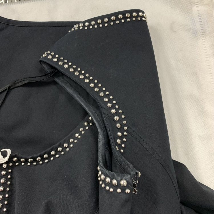 Prada Prada Studded Zipper Midi Dress Size 40 Size S / US 4 / IT 40 - 9 Thumbnail