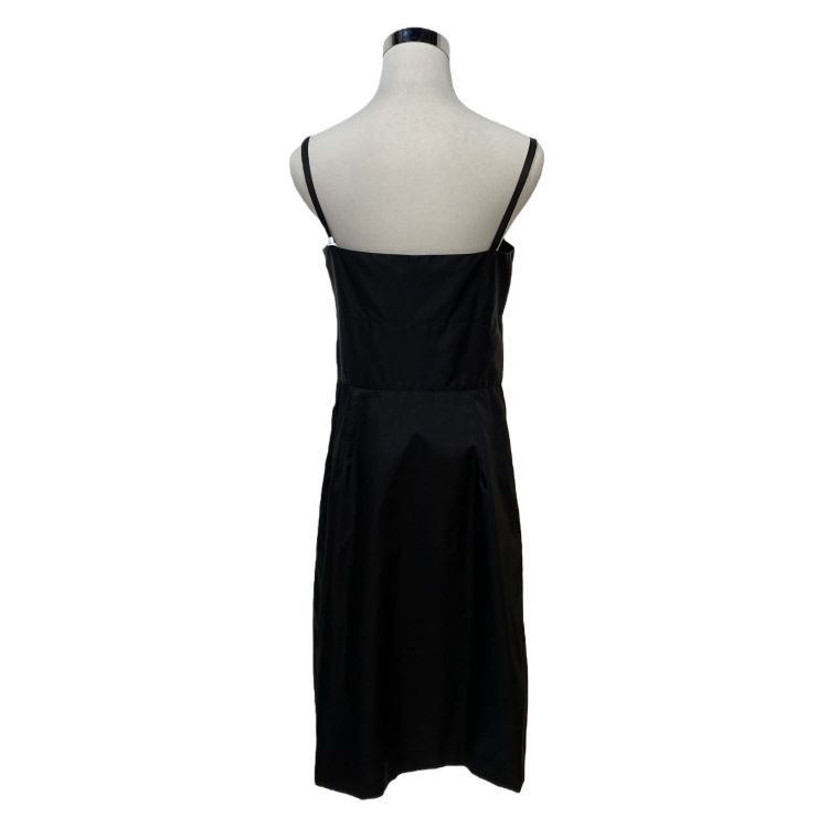 Prada Prada Black Midi Dress Size 42S Size M / US 6-8 / IT 42-44 - 2 Thumbnail