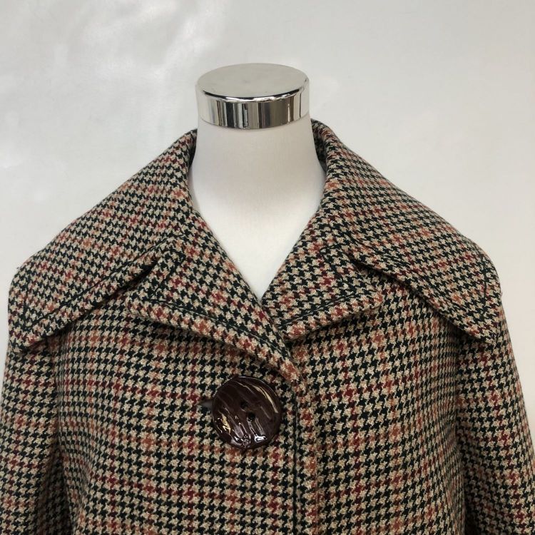 Prada Prada Floral Houndstooth Coat Size 40 Size S / US 4 / IT 40 - 6 Thumbnail