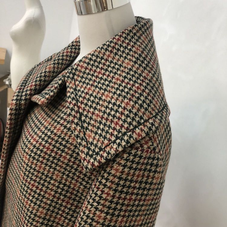 Prada Prada Floral Houndstooth Coat Size 40 Size S / US 4 / IT 40 - 7 Thumbnail