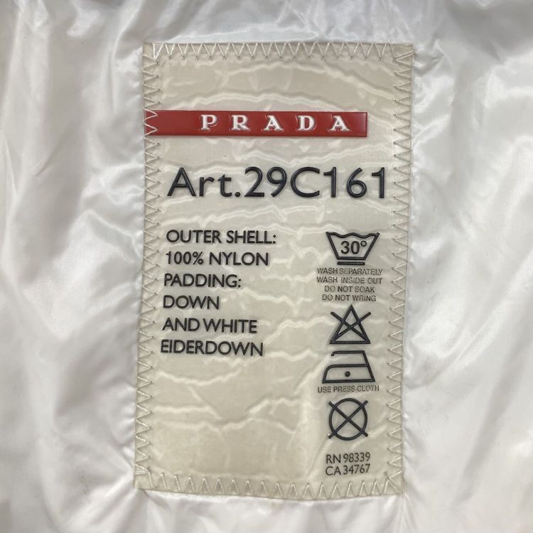 Prada Prada Belted Hooded Down Jacket Size 40 Size S / US 4 / IT 40 - 3 Thumbnail