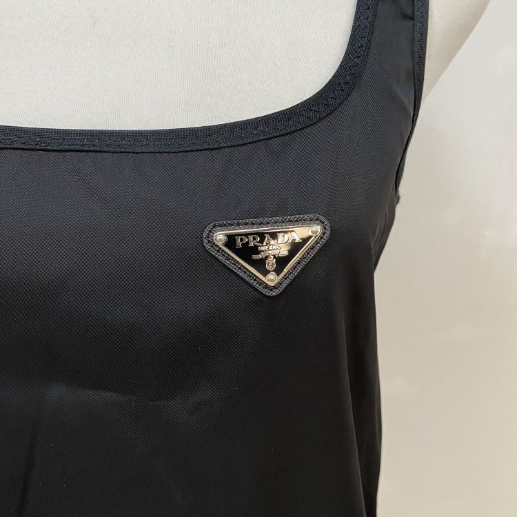 Prada Prada Triangle Logo Sleeveless Dress Size 36 Size XS / US 0-2 / IT 36-38 - 7 Thumbnail