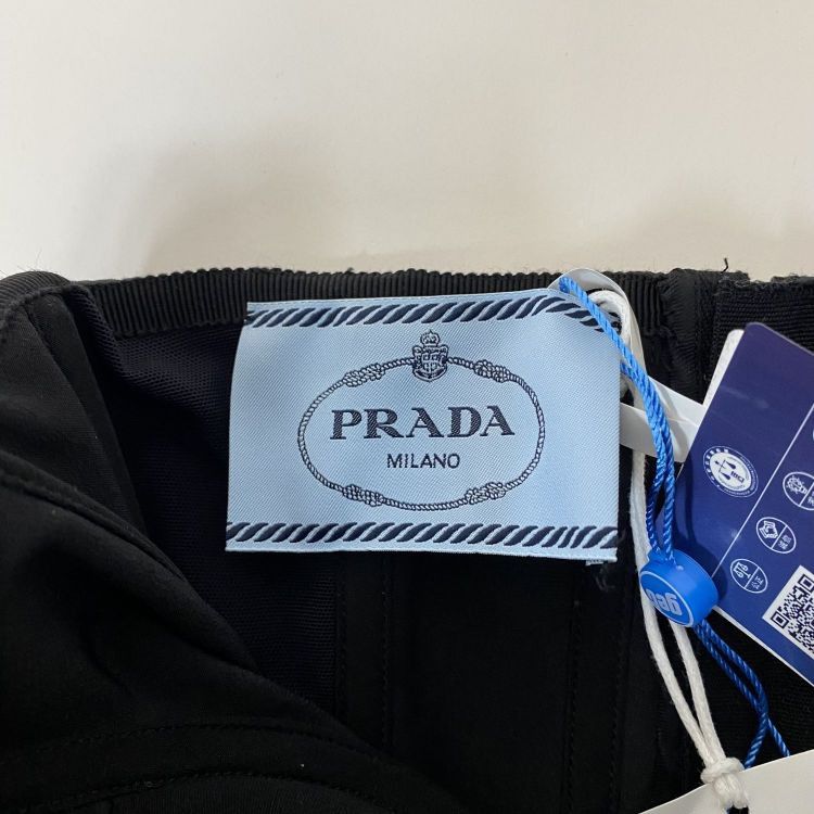 Prada Prada Logo Strapless Nylon Dress Size 36 Size XS / US 0-2 / IT 36-38 - 3 Thumbnail