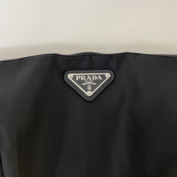 Prada Prada Logo Strapless Nylon Dress Size 36 Size XS / US 0-2 / IT 36-38 - 7 Thumbnail