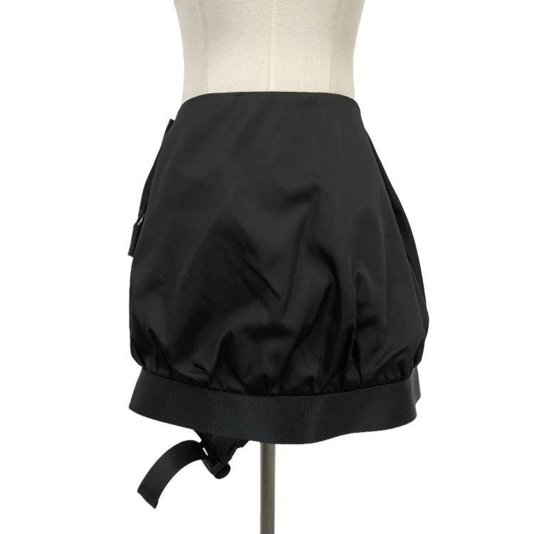 Prada Prada Re-Nylon Mini Skirt Size 38 Size 26" / US 2 / IT 38 - 2 Thumbnail