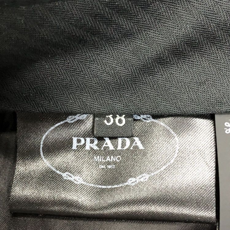Prada Prada Charcoal Wool Trousers Size 38 Size 26" / US 2 / IT 38 - 4 Thumbnail