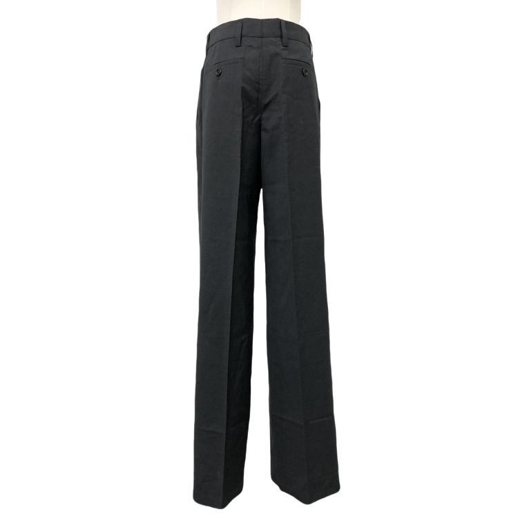 Prada Prada Charcoal Wool Trousers Size 38 Size 26" / US 2 / IT 38 - 2 Thumbnail
