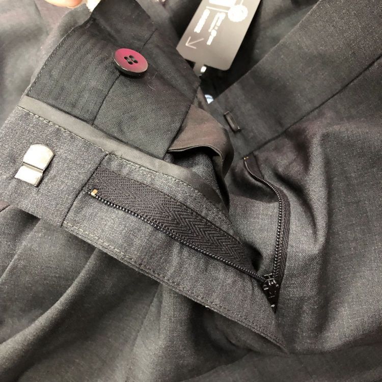 Prada Prada Charcoal Wool Trousers Size 38 Size 26" / US 2 / IT 38 - 6 Thumbnail