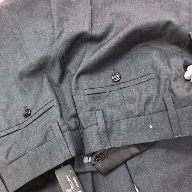 Prada Prada Charcoal Wool Trousers Size 38 Size 26" / US 2 / IT 38 - 7 Thumbnail