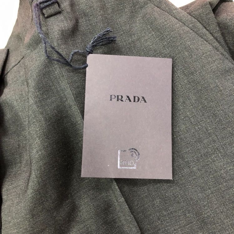Prada Prada Charcoal Wool Trousers Size 38 Size 26" / US 2 / IT 38 - 9 Thumbnail