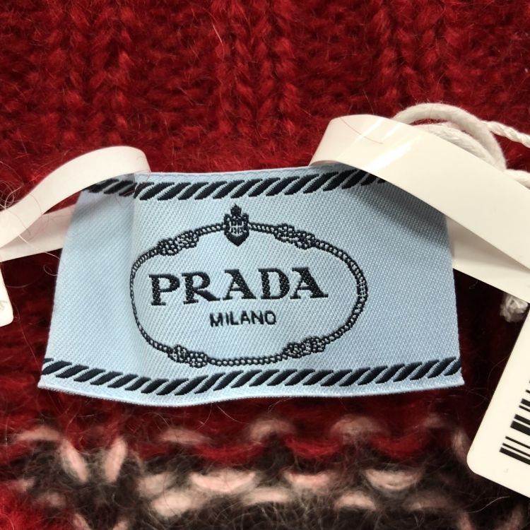 Prada Prada Striped Mohair Sweater Size 42 Size M / US 6-8 / IT 42-44 - 3 Thumbnail