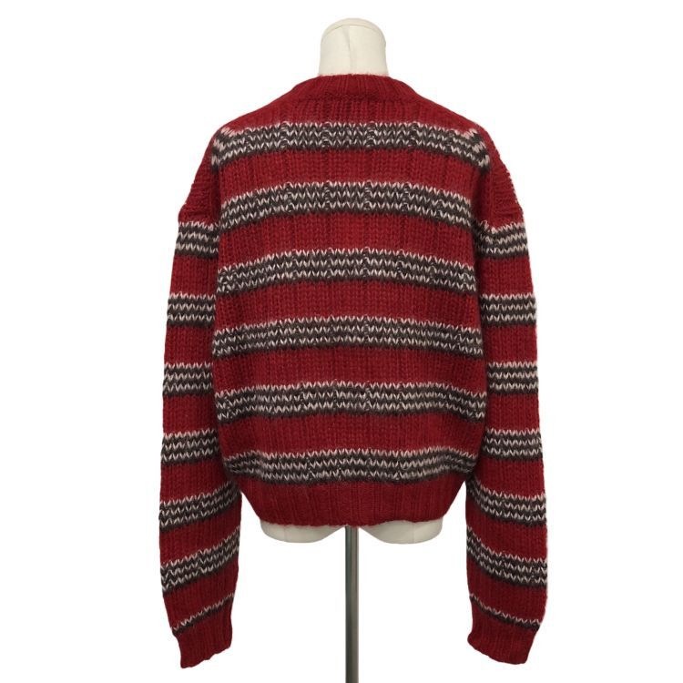 Prada Prada Striped Mohair Sweater Size 42 Size M / US 6-8 / IT 42-44 - 2 Thumbnail