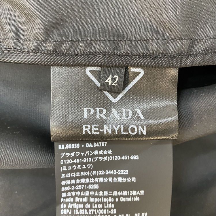 Prada Prada Re-Nylon Belted Jacket Size 42 Size M / US 6-8 / IT 42-44 - 4 Thumbnail
