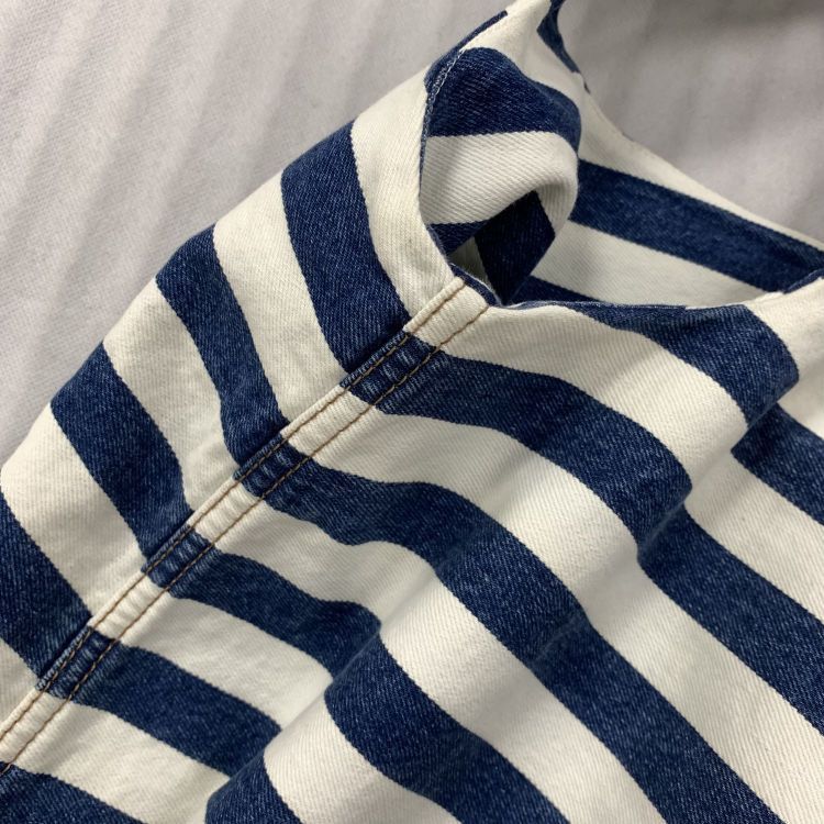 Prada Prada Striped Cotton Mini Dress Size 40 Size S / US 4 / IT 40 - 6 Thumbnail