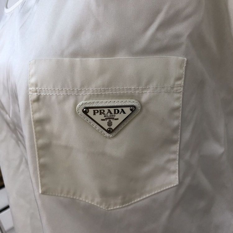 Prada Prada Re-Nylon Logo Long Sleeve Top Size L Size L / US 10 / IT 46 - 4 Thumbnail