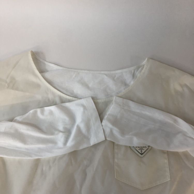 Prada Prada Re-Nylon Logo Long Sleeve Top Size L Size L / US 10 / IT 46 - 12 Thumbnail