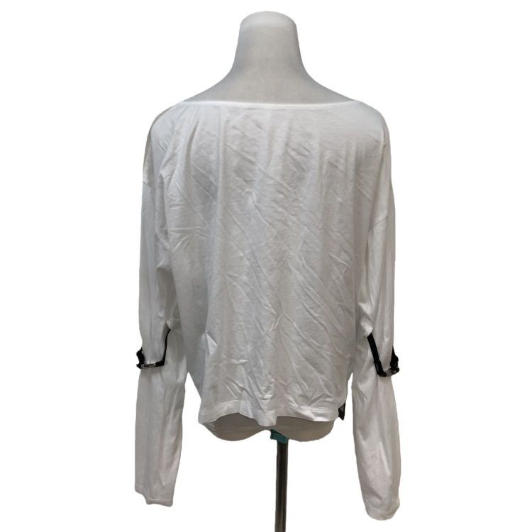 Prada Prada Re-Nylon Logo Long Sleeve Top Size L Size L / US 10 / IT 46 - 2 Thumbnail