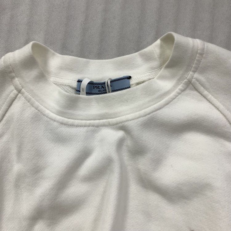 Prada Prada Embroidered Logo Sweatshirt Size M Size M / US 6-8 / IT 42-44 - 6 Thumbnail