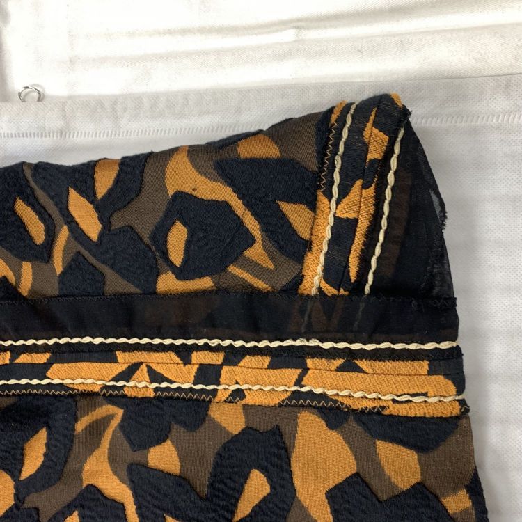 Prada Prada Patterned Crop Top Size 38 Size XS / US 0-2 / IT 36-38 - 7 Thumbnail