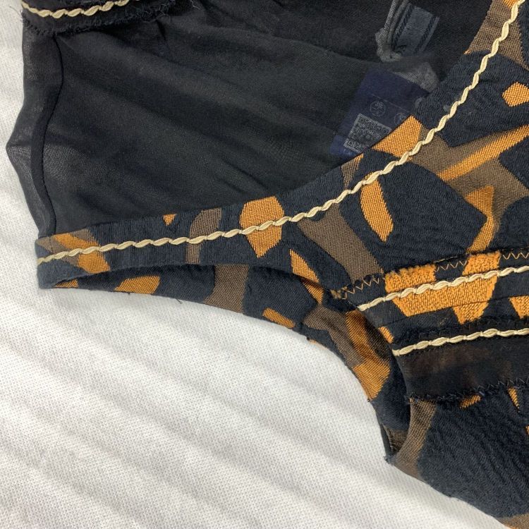 Prada Prada Patterned Crop Top Size 38 Size XS / US 0-2 / IT 36-38 - 6 Thumbnail