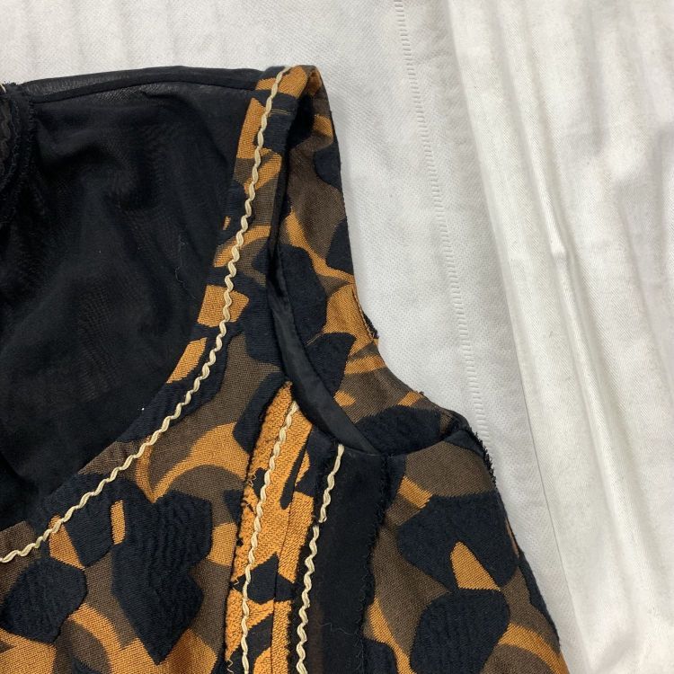 Prada Prada Patterned Crop Top Size 38 Size XS / US 0-2 / IT 36-38 - 11 Thumbnail