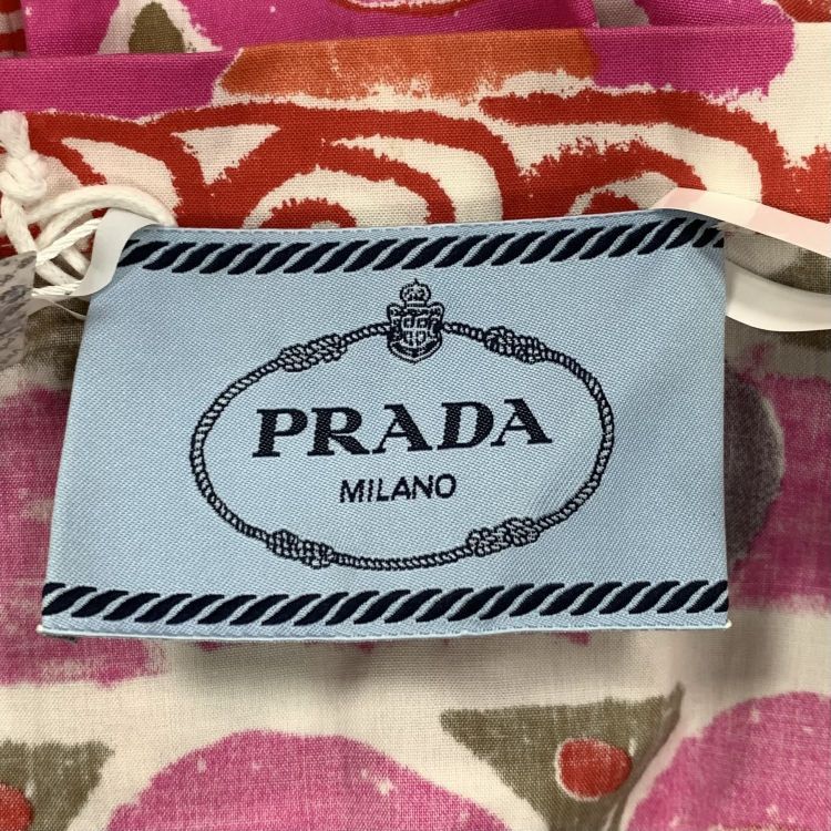 Prada Prada Pink Patterned Mini Dress Size 40 Size S / US 4 / IT 40 - 3 Thumbnail