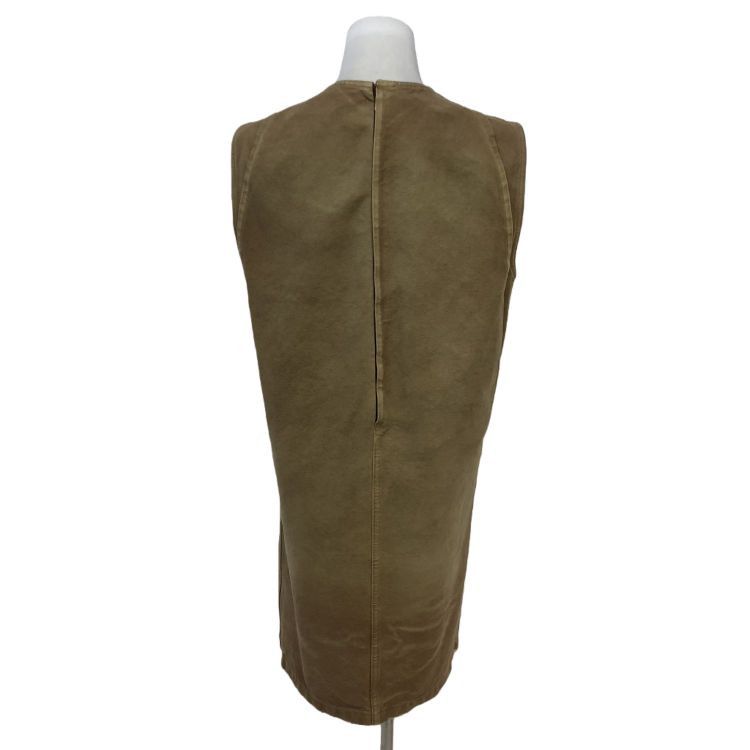 Prada Prada Tan Cotton Utility Dress Size 38 Size XS / US 0-2 / IT 36-38 - 2 Thumbnail