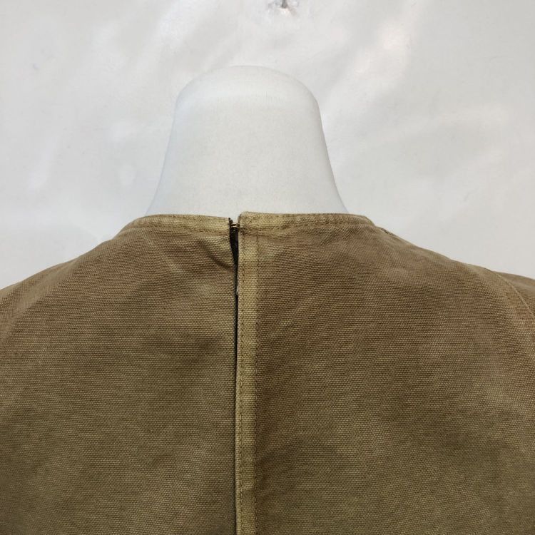 Prada Prada Tan Cotton Utility Dress Size 38 Size XS / US 0-2 / IT 36-38 - 10 Thumbnail