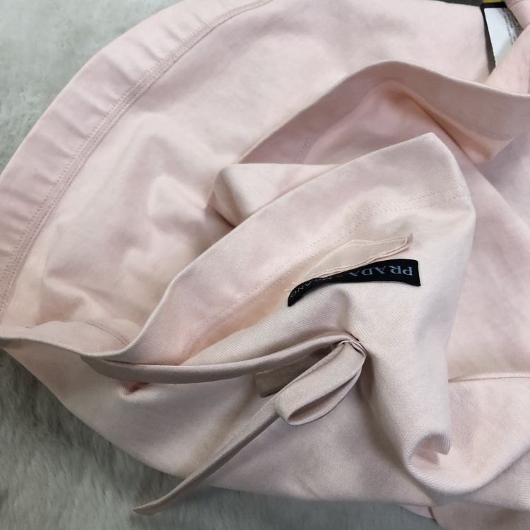 Prada Prada Pink Cotton Mini Skirt Size 42 Size 28" / US 6 / IT 42 - 10 Thumbnail