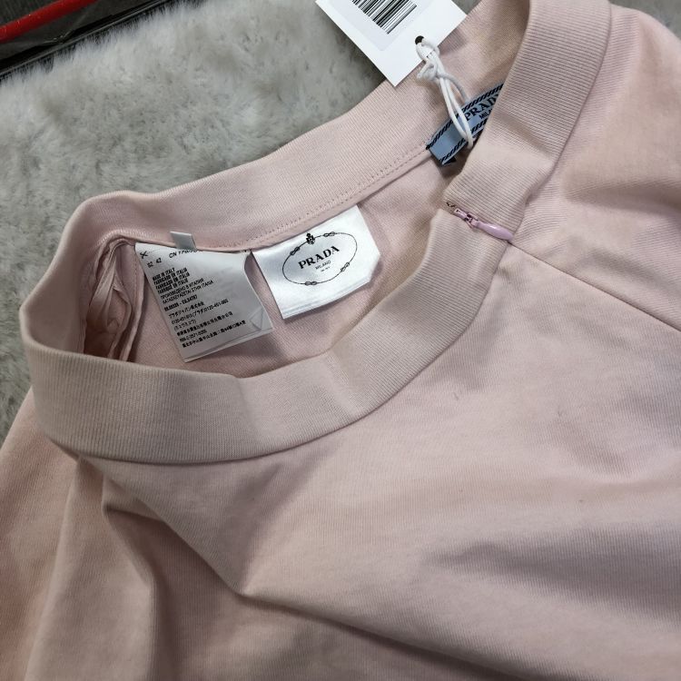 Prada Prada Pink Cotton Mini Skirt Size 42 Size 28" / US 6 / IT 42 - 7 Thumbnail