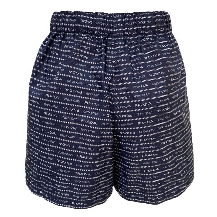 Prada Prada Logo Print Re-Nylon Shorts Size 36 Size 25" / US 0 / IT 36 - 2 Thumbnail