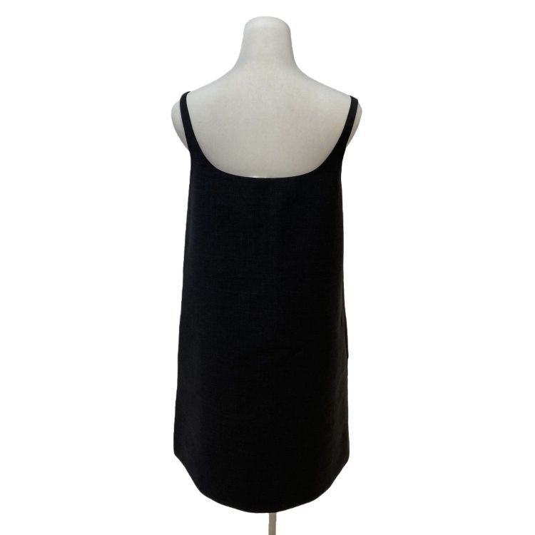Prada Prada Black Wool Mini Dress Size 38 Size XS / US 0-2 / IT 36-38 - 2 Thumbnail
