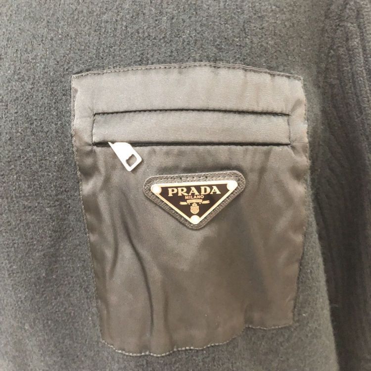 Prada Prada Nylon Pocket Sweater Size 48 Size US M / EU 48-50 / 2 - 6 Thumbnail