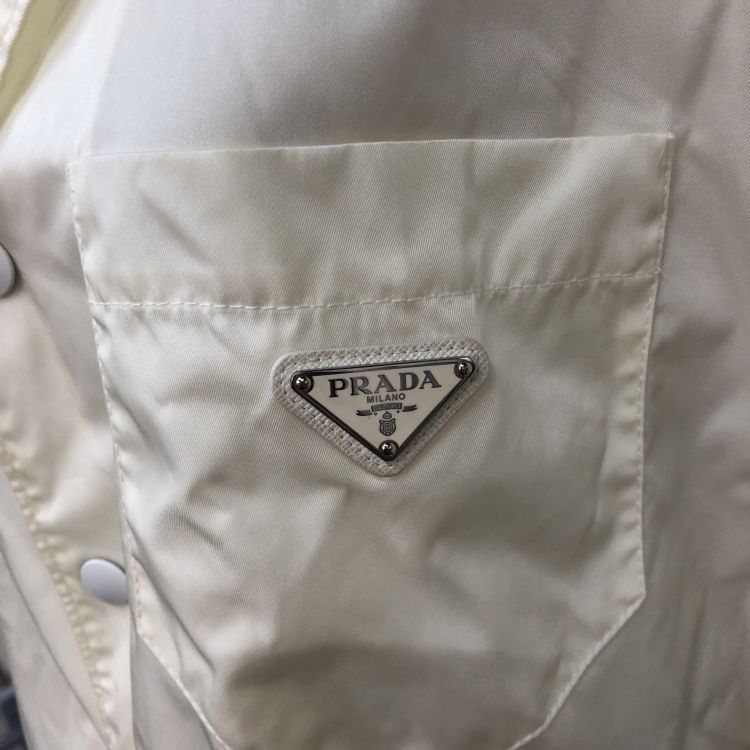 Prada Prada Re-Nylon Logo Shirt Jacket Size L Size US L / EU 52-54 / 3 - 7 Thumbnail