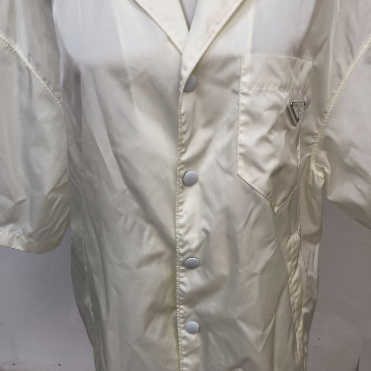Prada Prada Re-Nylon Logo Shirt Jacket Size L Size US L / EU 52-54 / 3 - 8 Thumbnail