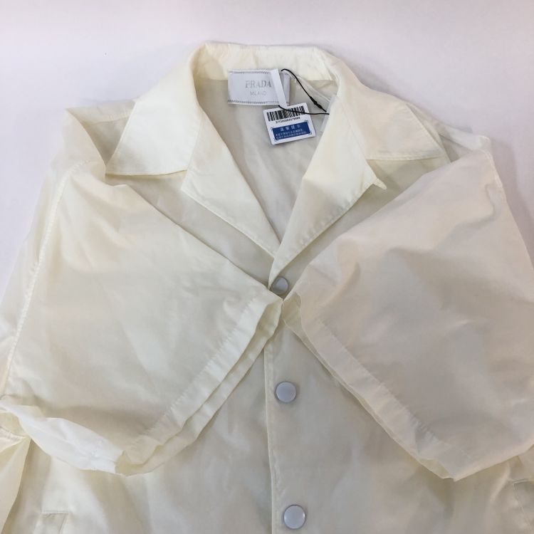 Prada Prada Re-Nylon Logo Shirt Jacket Size L Size US L / EU 52-54 / 3 - 13 Thumbnail