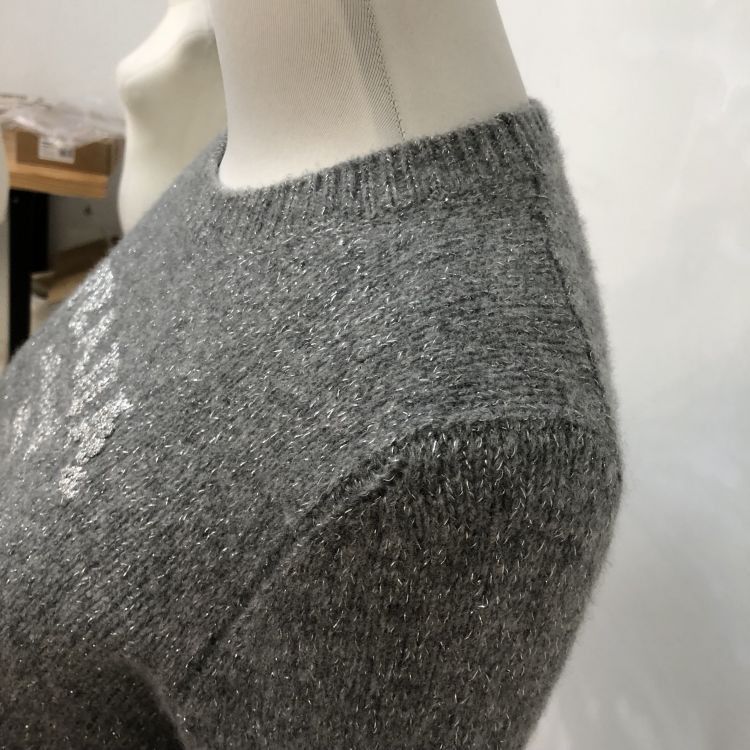 Prada Prada Logo Cashmere Blend Sweater Size 38 Size XS / US 0-2 / IT 36-38 - 9 Thumbnail