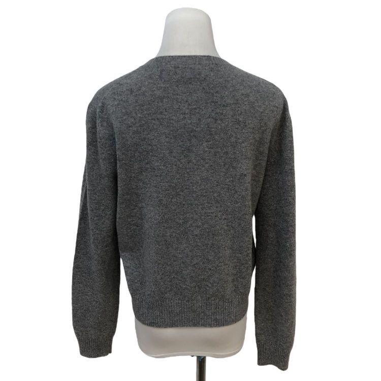 Prada Prada Logo Gray Sweater Size 36 Size XS / US 0-2 / IT 36-38 - 2 Thumbnail