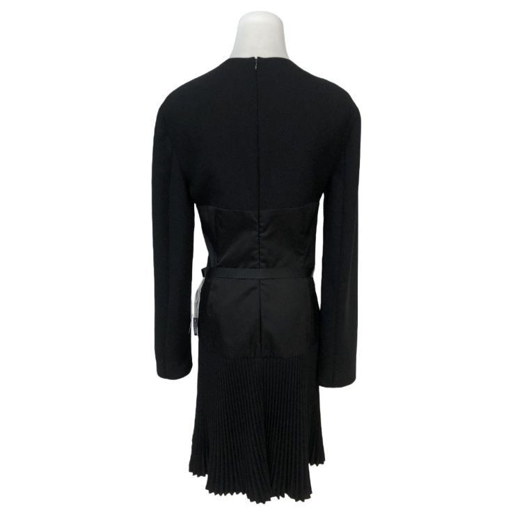 Prada Prada Black Logo Plate Buckle Belt Dress Size 38 Size XS / US 0-2 / IT 36-38 - 2 Thumbnail