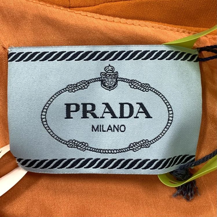 Prada Prada Two-Tone Midi Dress Size 42 Size M / US 6-8 / IT 42-44 - 3 Thumbnail