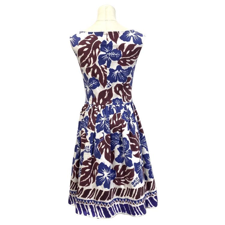 Prada Prada Floral Midi Dress Size 40 Size S / US 4 / IT 40 - 2 Thumbnail