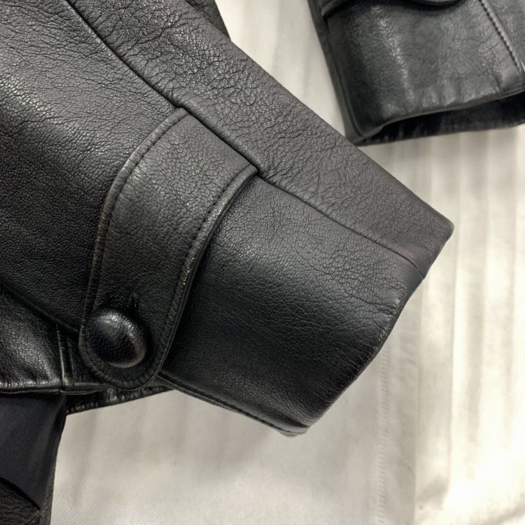Prada Prada Black Leather Jacket Size 42 Size M / US 6-8 / IT 42-44 - 14 Thumbnail