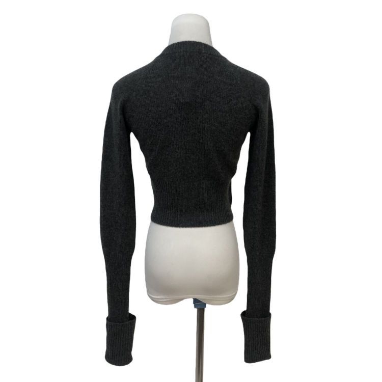 Prada Prada Grey Cashmere Cardigan Size 38 Size XS / US 0-2 / IT 36-38 - 2 Thumbnail