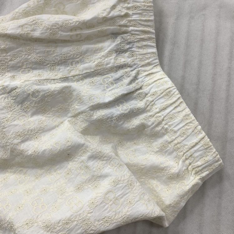 Gucci Gucci GG Logo Embroidered Shorts Size 38 Size 26" / US 2 / IT 38 - 7 Thumbnail