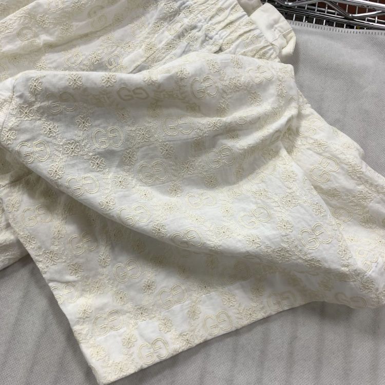 Gucci Gucci GG Logo Embroidered Shorts Size 38 Size 26" / US 2 / IT 38 - 6 Thumbnail