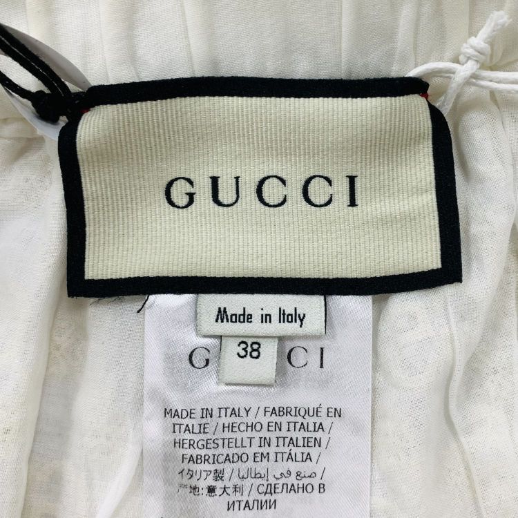 Gucci Gucci GG Logo Embroidered Shorts Size 38 Size 26" / US 2 / IT 38 - 3 Thumbnail