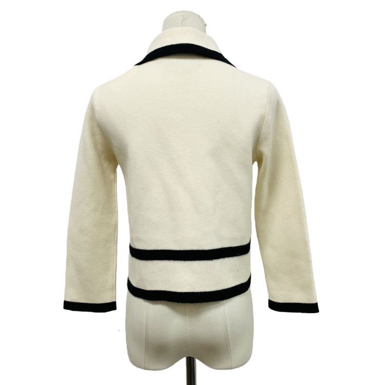Gucci Gucci Embroidered Contrast Trim Sweater Size XS Size XS / US 0-2 / IT 36-38 - 2 Thumbnail