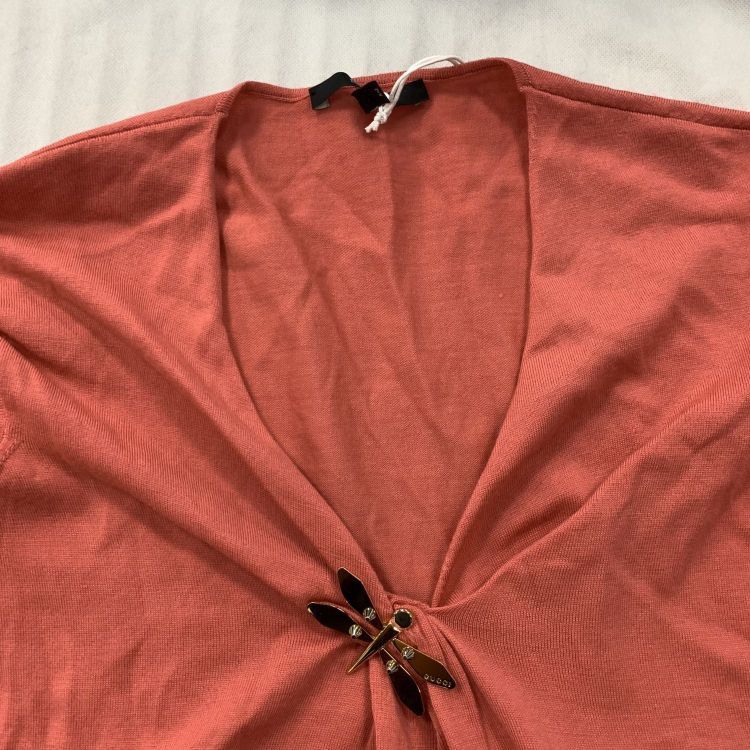Gucci Gucci Dragonfly Knit Top Size M Size M / US 6-8 / IT 42-44 - 8 Thumbnail