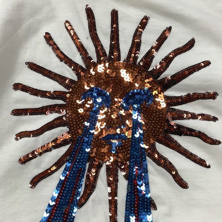 Gucci Gucci Sequin Sun T-Shirt XS Size XS / US 0-2 / IT 36-38 - 12 Thumbnail