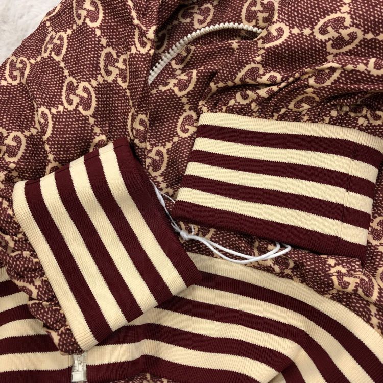 Gucci Gucci GG Monogram Zip-Up Track Jacket Size M Size US M / EU 48-50 / 2 - 7 Thumbnail